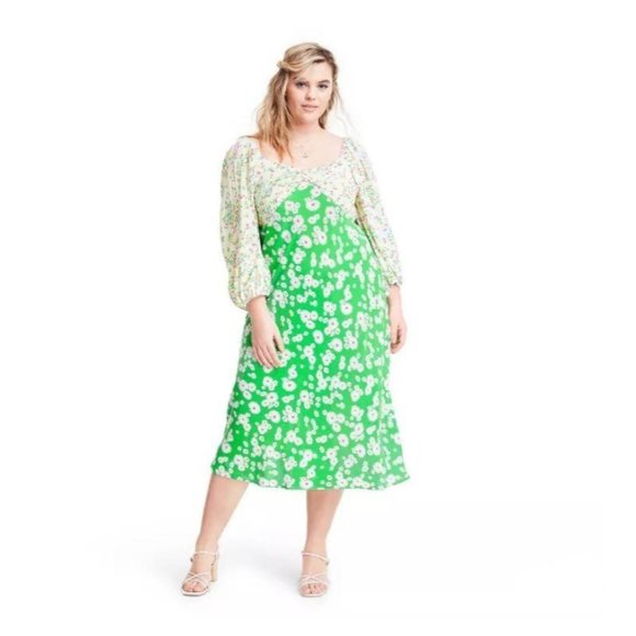 RIXO for Target NWT 16W/18W Daisy Swing Dress - Picture 1 of 4
